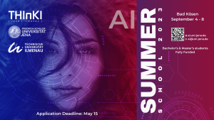 Veranstaltungsposter zur AI Summer School