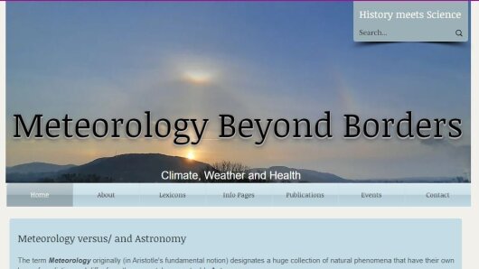 Meteorology Beyond Borders